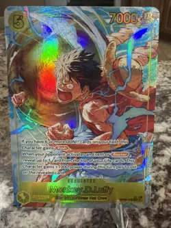 One Piece: Adventures On Kami’s Island - Monkey.D.Luffy OP15-119 Alt Art ✅🔥😳👍 - Image 1