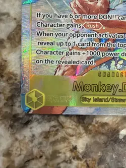 One Piece: Adventures On Kami’s Island - Monkey.D.Luffy OP15-119 Alt Art ✅🔥😳👍 - Image 5