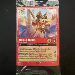 Mickey Mouse Pirate Captain - Disney Lorcana Foil Promo 18/P2🔥🔥🔥 - Image 1