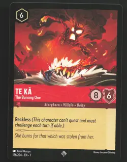 Te Ka 126/204 Super Rare Disney_lorcana The First Chapter - Image 1