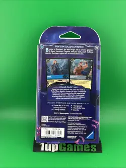 Disney Lorcana TCG: Ursula's Return Sealed Starter Deck - Sapphire & Steel (T42) - Image 2