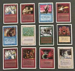 MAGIC THE GATHERING MTG - Unlimited Edition - Lot of 64 Cards - All LP or NP - Image 1