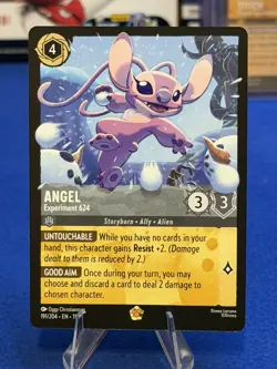 Disney Lorcana Angel Experiment 624 191/204 Legendary Winterspell NM - Image 1