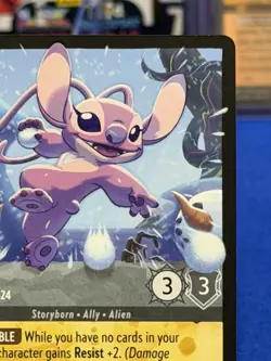 Disney Lorcana Angel Experiment 624 191/204 Legendary Winterspell NM - Image 3