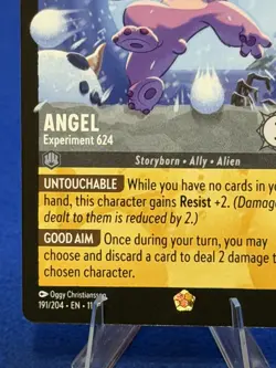 Disney Lorcana Angel Experiment 624 191/204 Legendary Winterspell NM - Image 4