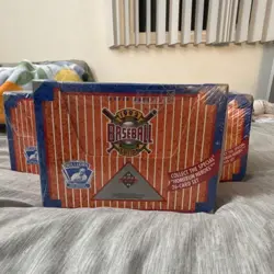 1992 Upper Deck Baseball Edition Collectors Sealed Boxes Lot of 3 - Image 2
