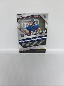 2025 Panini Silver Prizm Cam Skattebo Rookie Card RC #363 New York Giants - Image 3