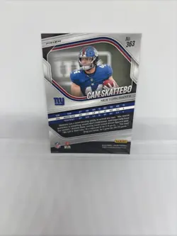 2025 Panini Silver Prizm Cam Skattebo Rookie Card RC #363 New York Giants - Image 4