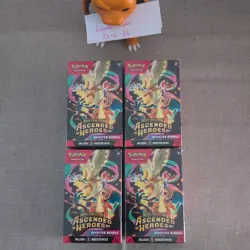4x Pokemon TCG: Ascended Heroes Booster Bundle New And Sealed IN HAND - Image 1