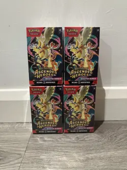 4x Pokemon TCG: Ascended Heroes Booster Bundle New And Sealed IN HAND - Image 1