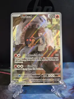 Torkoal 172/167 - Illustration Rare Twilight Masquerade - Pokemon TCG NM/M - Image 1