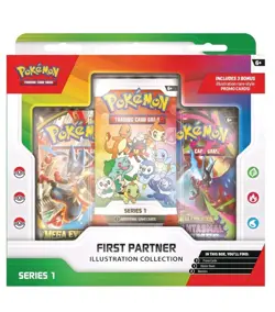 Pokemon TCG | First Partner Illustration Collection | Series 1 | New & Sealed - Image 1