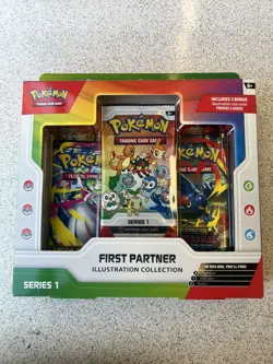 Pokemon TCG: First Partner Illustration Collection—Series 1 New And Sealed X2 - Image 1
