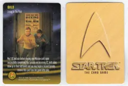 Promo CCG- Star Trek The Card Game (1996) Living in the Past Spock & Kirk - Image 1