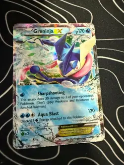Pokemon Greninja EX Promo Holo Basic Card XY XY20 HP170 Pokemon TCG HP - Image 1