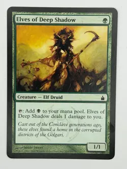 Elves of Deep Shadow x1 Ravnica: City of Guilds MTG Magic the Gathering Card NM - Image 1