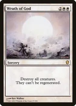 * WRATH OF GOD * COMMANDER * NM * MTG * - Image 1