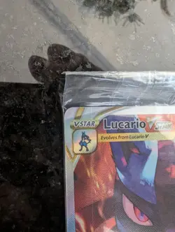 Pokemon TCG Lucario VSTAR Promo Crown Zenith SWSH291 Sealed Card Near Mint - Image 5