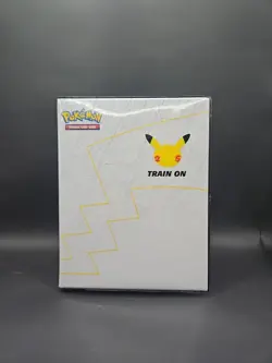 Pokemon 25th Anniversary Collector Binder Jumbo Card Size with Cards - Image 1