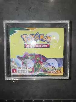 Pokemon TCG Evolving Skies Booster Box - New Sealed + Acrylic Case (36 Packs) - Image 1