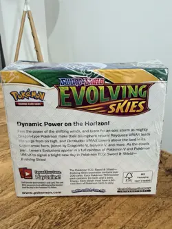 Pokemon TCG: Evolving Skies Booster Box (36 packs) New/ Sealed - Image 2
