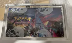Pokemon TCG Evolving Skies Booster Box Sealed 36 Packs In Acrylic Case MINT - Image 4
