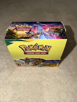 Pokemon TCG Evolving Skies Unsealed Booster Box 36 SEALED packs and Acrylic box - Image 4