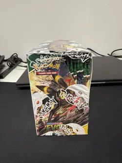Pokemon TCG Evolving Skies Booster Box - New Sealed + Acrylic Case (36 Packs) - Image 5