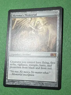 **Akroma's Memorial** ~M13~ MTG: Magic the Gathering, Light Play (LP) - Image 3