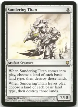 Sundering Titan NM Normal R Darksteel 146 - Image 1