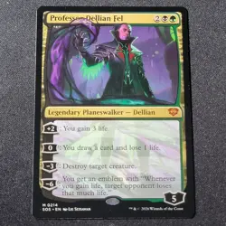 Magic: The Gathering- Professor Dellian Fel -Secrets of Strixhaven (SOS) Regular - Image 1