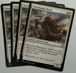 Mtg - Warchanter Skald x4 - Image 1