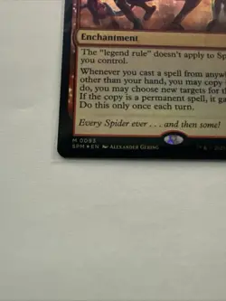 MTG Spider-Verse 0093 Foil Marvel's Spider-Man NM SPM - Image 2