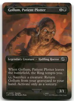 Gollum, Patient Plotter (Borderless) (LTR Bundle) NM Foil - Image 1