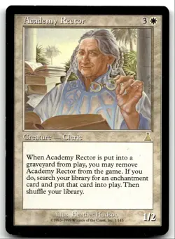 Urza's Destiny Academy Rector LP R 2000 #1 LOT#2 - Image 1