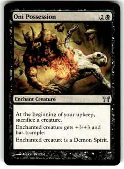 Oni Possession Champions of Kamigawa Regular MTG - Image 1