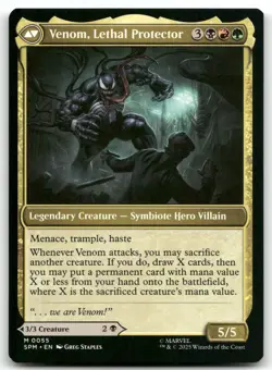 Eddie Brock // Venom, Lethal Protector SPM NM MTG - Image 2