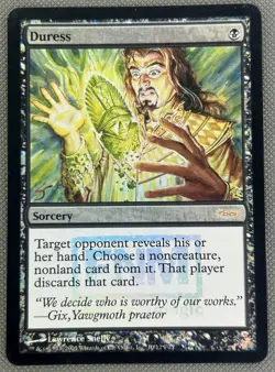 Duress DCI Promo Foil FNM MTG NM - Image 1
