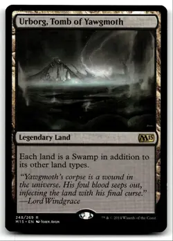 Magic 2015 Urborg, Tomb of Yawgmoth NM R 2014 #248 LOT#2 - Image 1