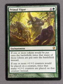 MTG Magic: Commander 2013: Primal Vigor #162/356 Rare - NM - Image 2