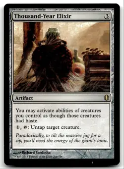 Commander 2013 Thousand-Year Elixir NM R 2013 #266 LOT#1 - Image 1
