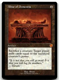 Altar of Dementia NM Normal M The Brothers' War: Retro Frame Artifacts 3 - Image 1