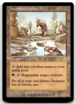 Urza's Destiny Yavimaya Hollow LP R 1999 #143 LOT#2 - Image 1