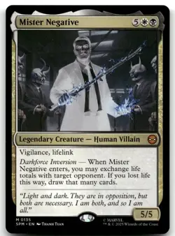 Mister Negative NM Normal Legendary Creature — Human Villain M Marvel's Spider-M - Image 1