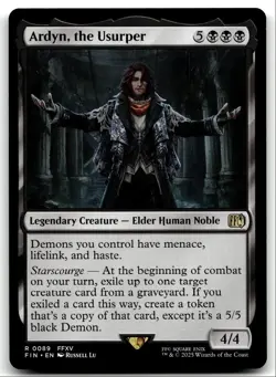 #89 Ardyn, the Usurper NM 2025 MTG Final Fantasy R - Image 1