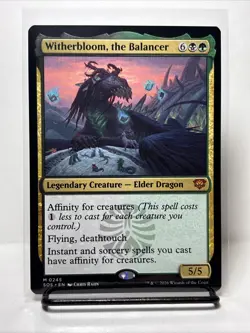 Witherbloom, the Balancer (Non-foil) Secrets of Strixhaven 0245 Mythic MTG - Image 1