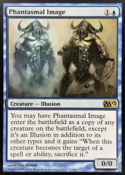 Phantasmal Image Magic 2012 core set 2021 Commander/Rare #89 - Image 1