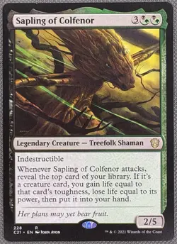 Sapling of Colfenor - Commander 2021 *NM* MTG - Image 1
