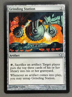 MTG Magic The Gathering: Fifth Dawn: Grinding Station #127/165 Uncommon - NM - Image 2