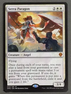 1x Serra Paragon NM Eng MTG - Dominaria United - Image 2